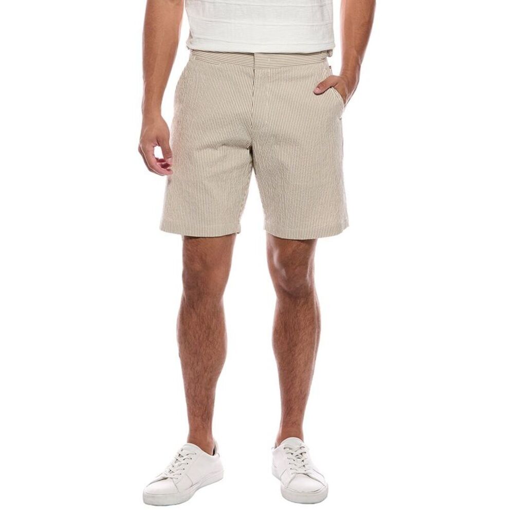 Orlebar Brown Mens Norwich Seersucker 8.5In Short